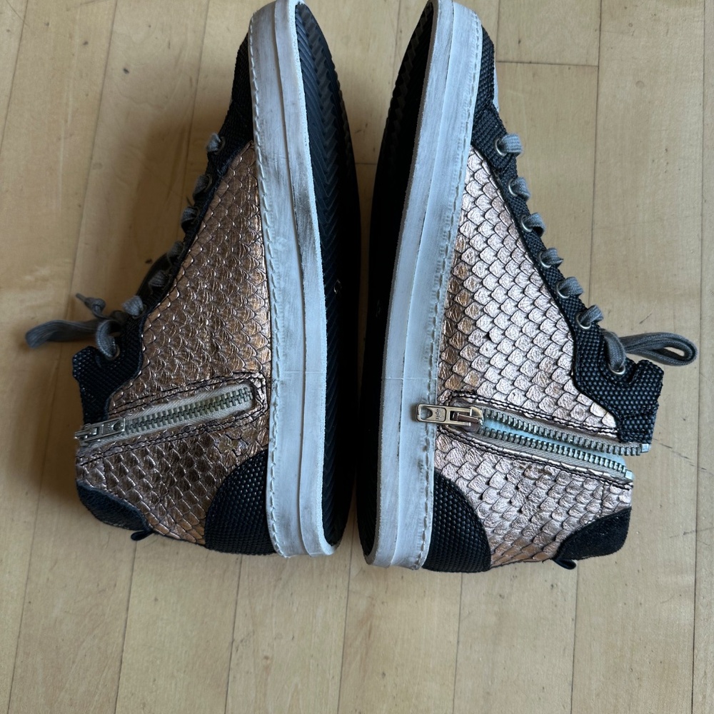 P448 You can Surf later Copper scale hi top, 38 (7.5-8) CB2364 - Picture 5 of 7